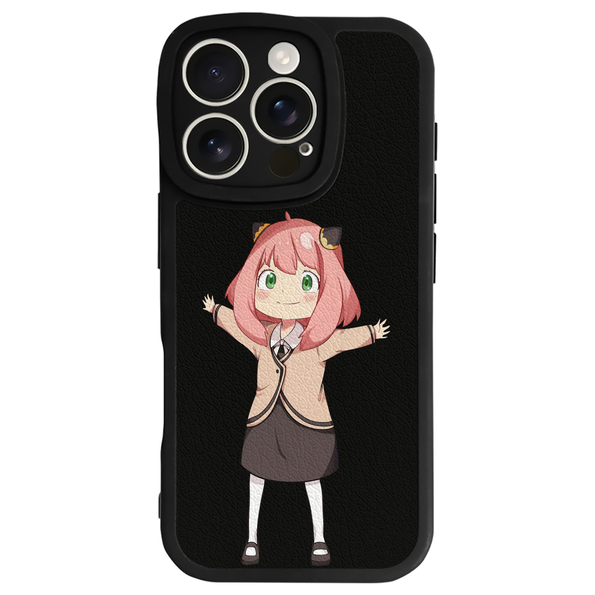 （画像用） SPY×FAMILY间谍家家酒 【iPhone 16シリーズ対応】シリコンスマホケース（レザー調） 材質：シリコン